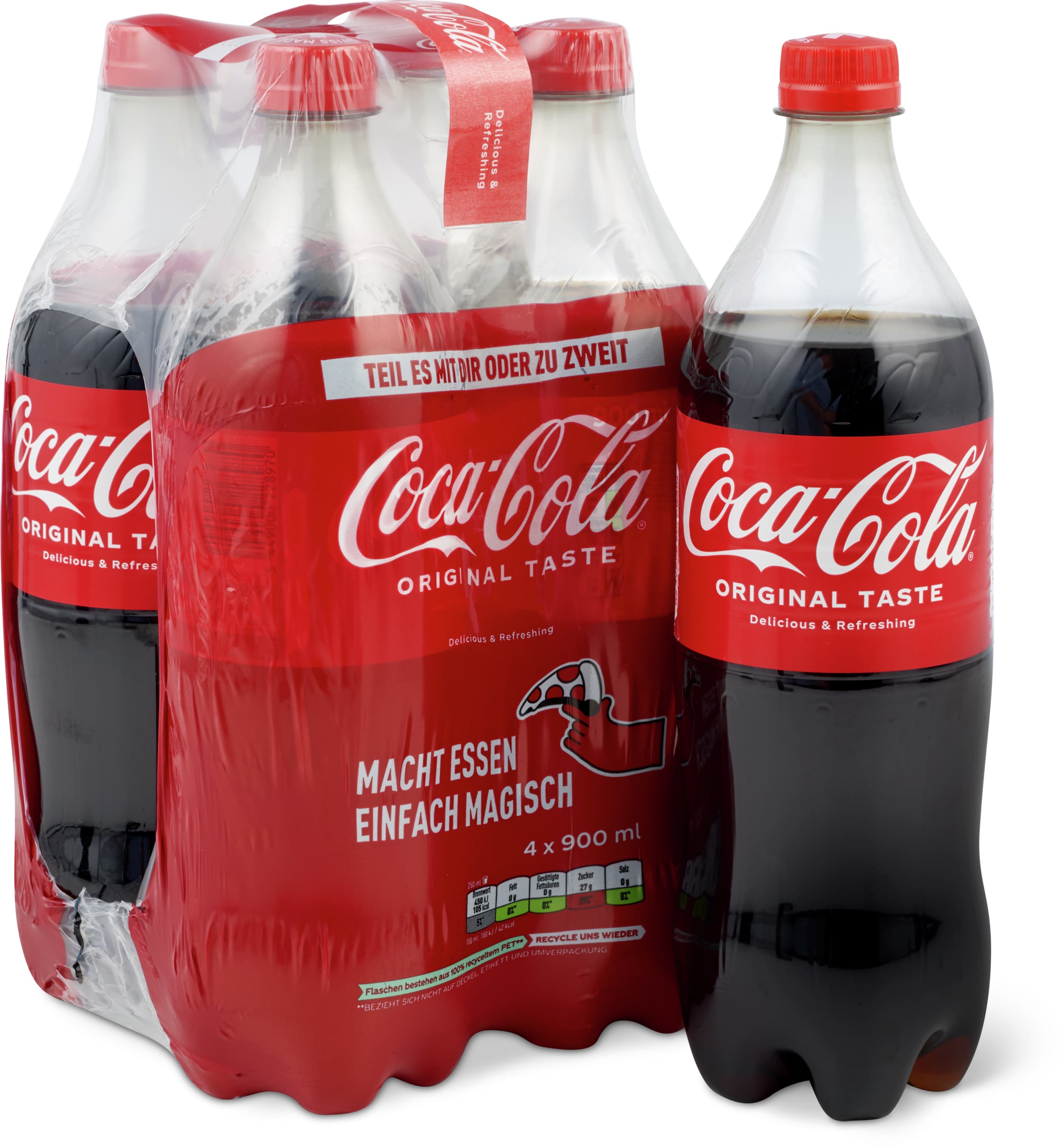 Coca-Cola Classic 4x900ml